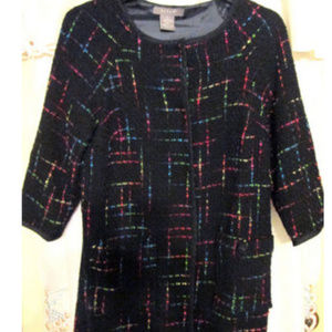 KENAR WOMEN'S SIZE 10 LIGHTWEIGHT COAT 3/4 SLEEVES